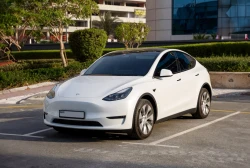 Tesla Model Y Long Range 2023 Rental in Ajman