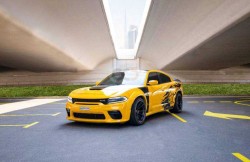 RENT DODGE CHARGER HELLCAT WIDEBODY V8 2018 IN DUBAI