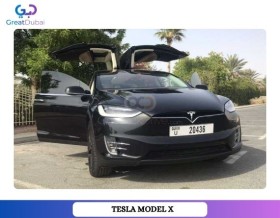 Rent Tesla Model X 2018 in Dubai - Luxury SUV