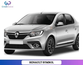 Rent Renault Symbol 2020 in Dubai - Stylish Sedan