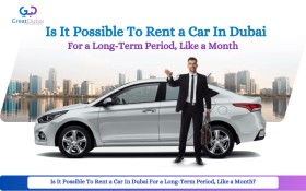 Is it possible to rent a car in Dubai for a month?