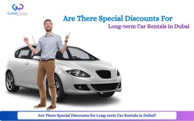 Are there special discounts for long-term car rentals in Dubai?