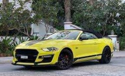 Rent Ford Mustang Shelby GT500 Kit Convertible V4 2021 in Dubai