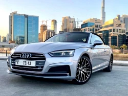 Rent Audi A5 Convertible 2018 in Dubai