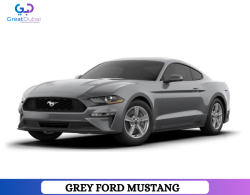 Grey FORD MUSTANG 2020 Rent in Sharjah With Great Dubai
