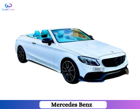 Rent Mercedes Benz C300 Convertible 2023 in Dubai