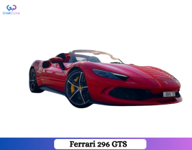 Ferrari 296 GTS Spider 2023 Hire in Dubai