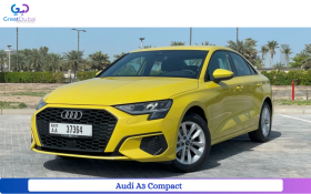 Rent 2024 Audi A3 Compact Luxury Sedan in Abu Dhabi