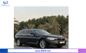 2020 BMW 520 Luxury Midsize Sedan For Sale in Dubai