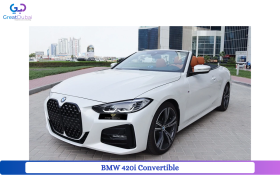 Rent BMW 420i Convertible 2022 Car in Dubai