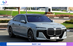 BMW 735i 2023 Rental in Ajman