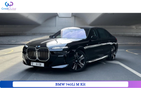 Rent BMW 740Li M Kit 2024 Car in Dubai