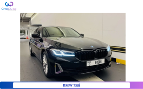 Rent BMW 735i 2024 Car in Dubai