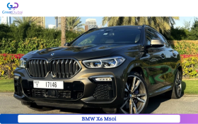 Rent BMW X6 M50i 2020 Car in Dubai