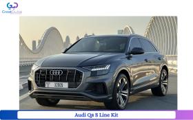 Rent Audi Q8 S Line Kit 2023 in Dubai