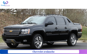 Rent Chevrolet avalanche 2022 in Dubai