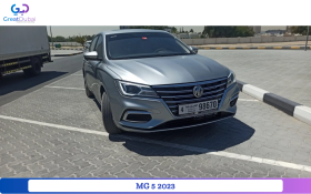 Rent MG 5 2023 in Sharjah