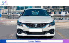 Rent Suzuki Baleno 2024 in Sharjah