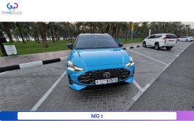 Rent MG 1 2024 in Sharjah