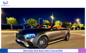 Rent Mercedes SLR Benz E450 Convertible 2020 in Dubai