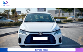 Rent Toyota Yaris 2024 in Abu Dhabi