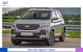 Rent Chevrolet Captiva 7-Seater 2024 in Dubai