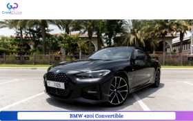 BMW 420i Convertible 2022 Ajman Rental