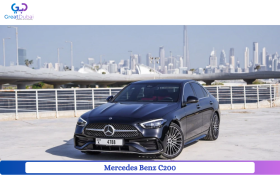 Rent Mercedes Benz C200 2024 in Dubai