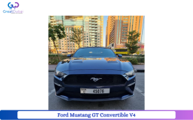 Ford Mustang GT Convertible V4 2020 Hire in Dubai