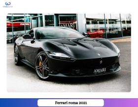 2021 | Ferrari | Roma | GCC Spec | With Warranty and Service Contract