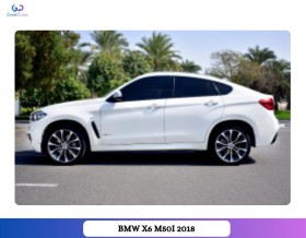 RENT BMW X6 M50I 2018 IN DUBAI