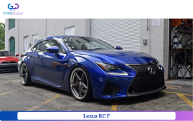 Rent Lexus RC F in Dubai