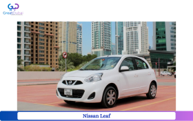 Rent Nissan Leaf 2020 in Dubai