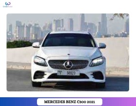 RENT MERCEDES BENZ C300 2021 IN DUBAI