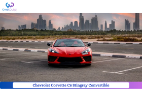 Rent Chevrolet Corvette C8 Stingray Convertible 2022 in Dubai