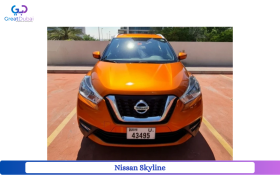 Rent Nissan Skyline Car in Dubai