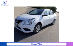 Rent Nissan Tiida 2020 in Dubai