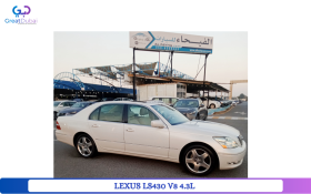 LEXUS LS430 V8 4.3L Model 2004 VCC Paper 1/2 ULTRA.No Accident Clean Title