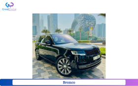 Bronco Ford Rent a Car Dubai