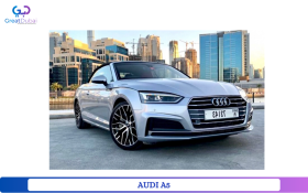 Rent Audi A5 Convertible 2018 in Dubai