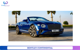 Rent Bentley Continental GT Convertible 2022 in Dubai