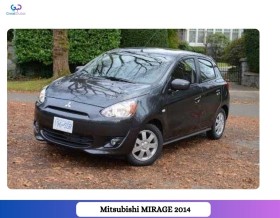 Rental for economy Mitsubishi MIRAGE 2014