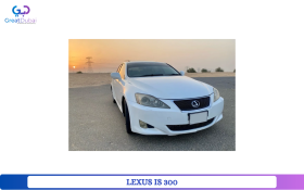 LEXUS IS 300 2007 GCC NON ACCIDENTAL