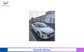 Hyundai Elentra 2019 for rent 1700 monthly