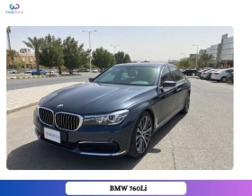 BMW 760Li XDrive V12 M kit GCC 2018 under warranty from agency under service contract from agency