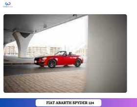 RENT FIAT ABARTH SPYDER 124 2019 IN DUBAI