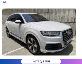 AUDI Q7 S LINE 2017 WITH FSH IN PERFECT CONDITION AND SERVICE CONTRACT TILL 210K KM FOR 139K AED