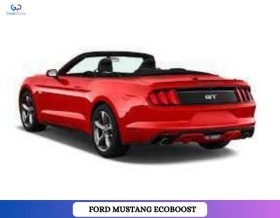 RENT FORD MUSTANG ECOBOOST CONVERTIBLE V4 2020 IN DUBAI Minimum 2 days rental