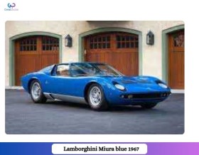 For Sale Lamborghini Miura blue 1967