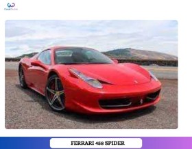 FERRARI 458 SPIDER, 2015, GCC, FSH, EXCELLENT CONDITION